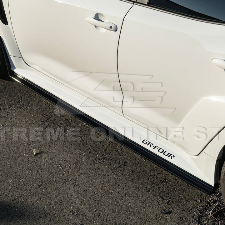 2025-Up GR Corolla GR Package Front Splitter Lip w/ Side Skirts