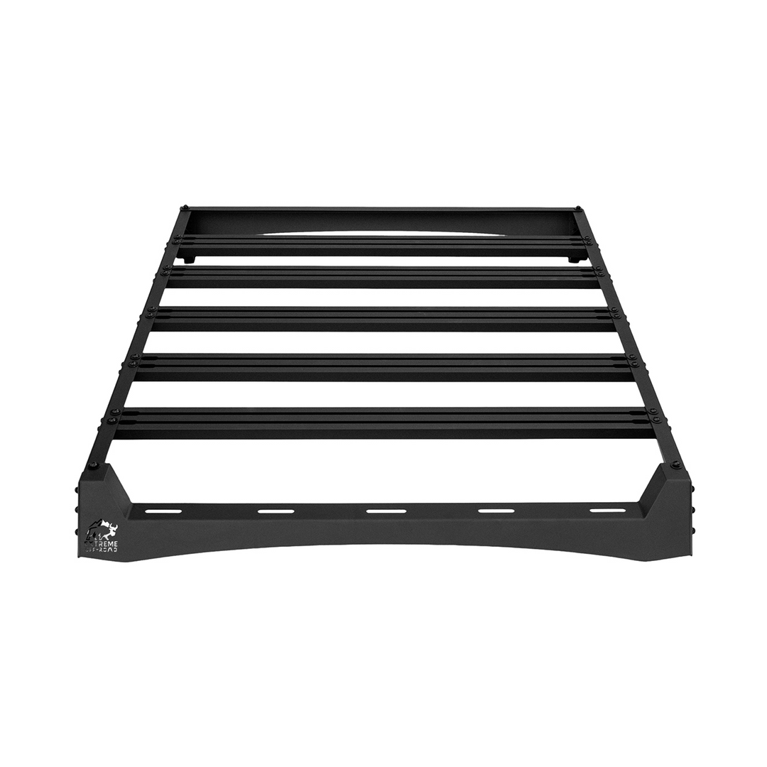 2024-Up Ford Ranger Carbon Steel Black Top Roof Rack Cargo Carrier