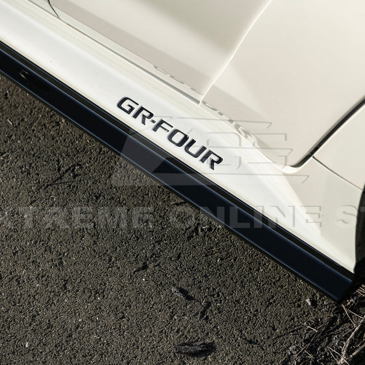 2025-Up Toyota GR Corolla Glossy Black Front Lip Side Skirts Rear Wing Spoiler