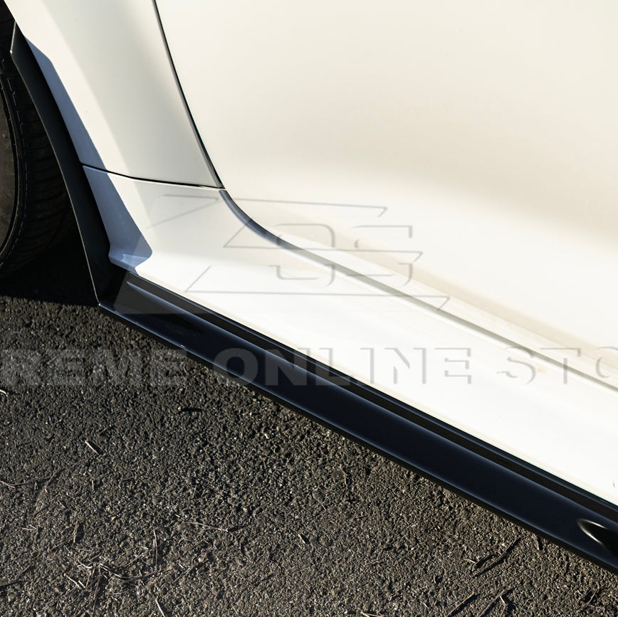 2025-Up Toyota GR Corolla Glossy Black Front Lip Side Skirts Rear Wing Spoiler