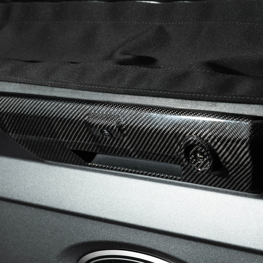 2021-Up Ford F-150 | DRY CARBON FIBER Rear Trunk Tailgate Handle Assembly Cover