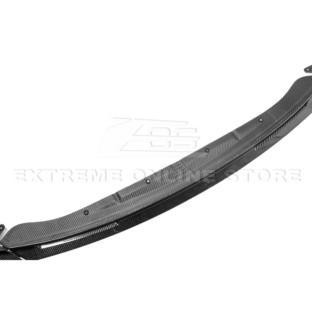 2021-Up BMW G82 G83 M4 VRS Carbon Fiber Front Splitter Lip &amp; Side Skirts