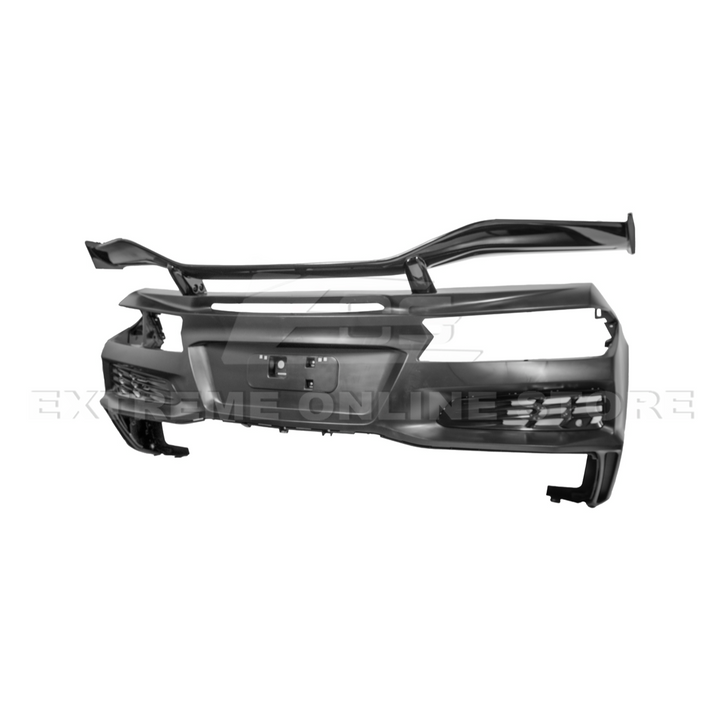 Corvette C8 Stingray Rear Bumper &amp; Spoiler Kit [Z06 Conversion Package]