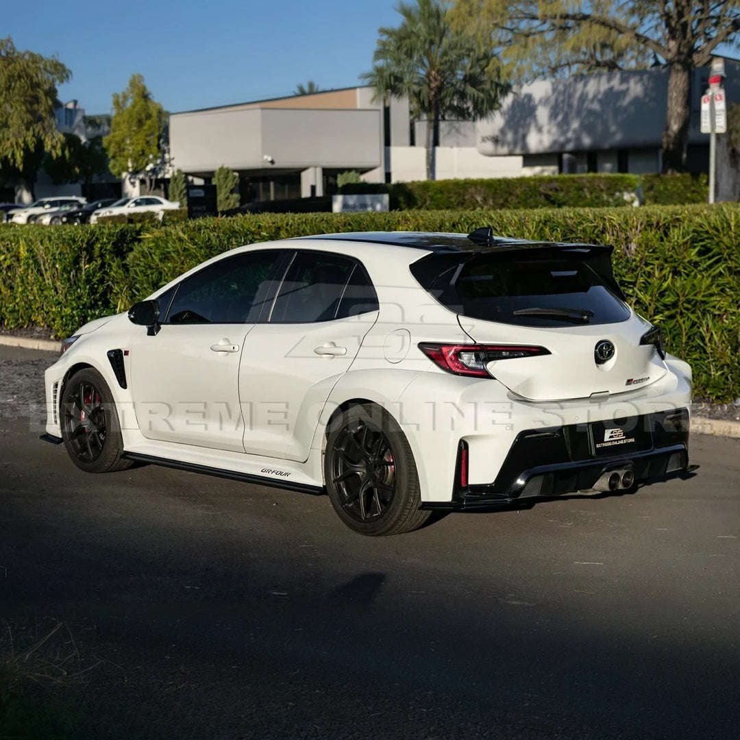 2025-Up GR Corolla GR Package Front Splitter Lip w/ Side Skirts