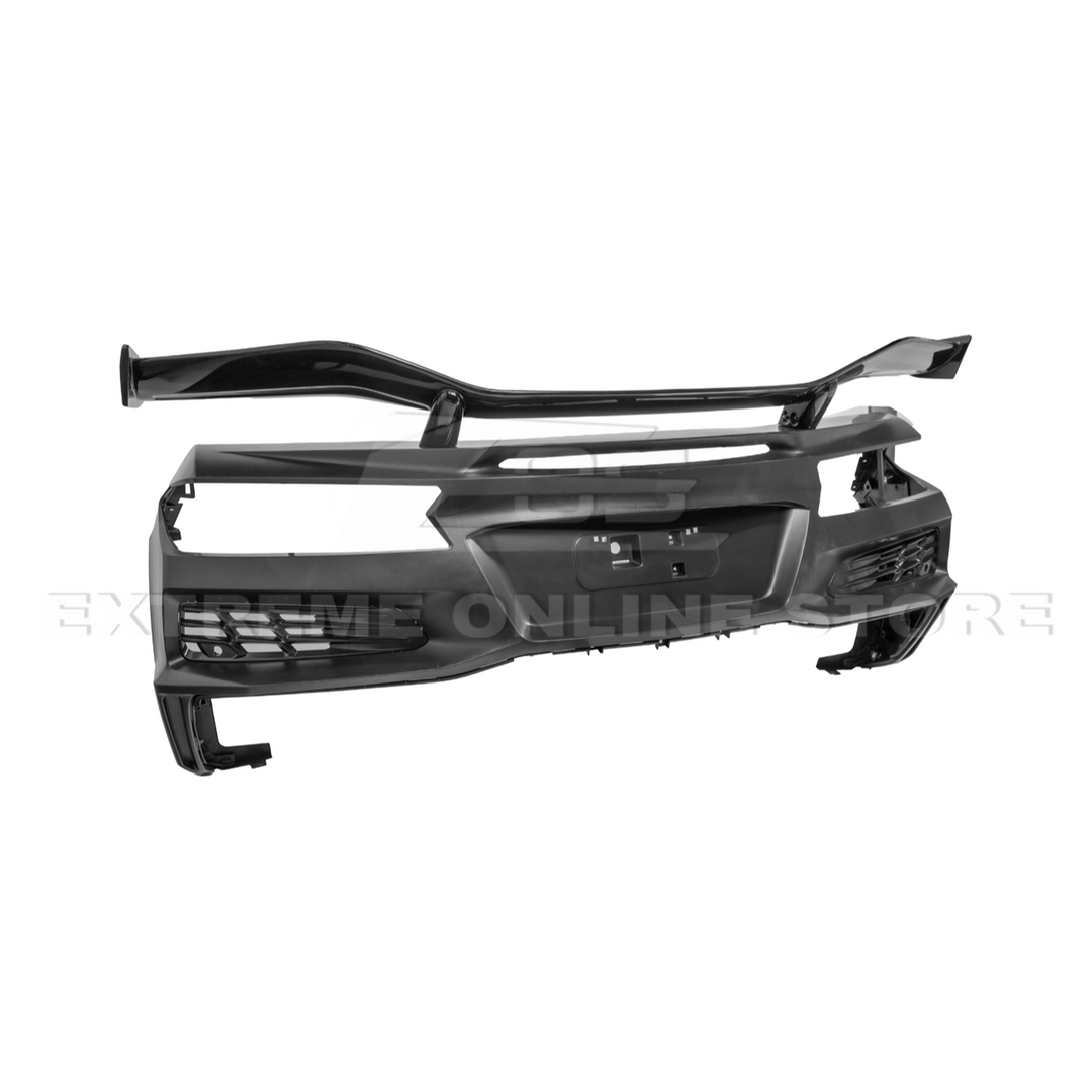Corvette C8 Stingray Rear Bumper &amp; Spoiler Kit [Z06 Conversion Package]
