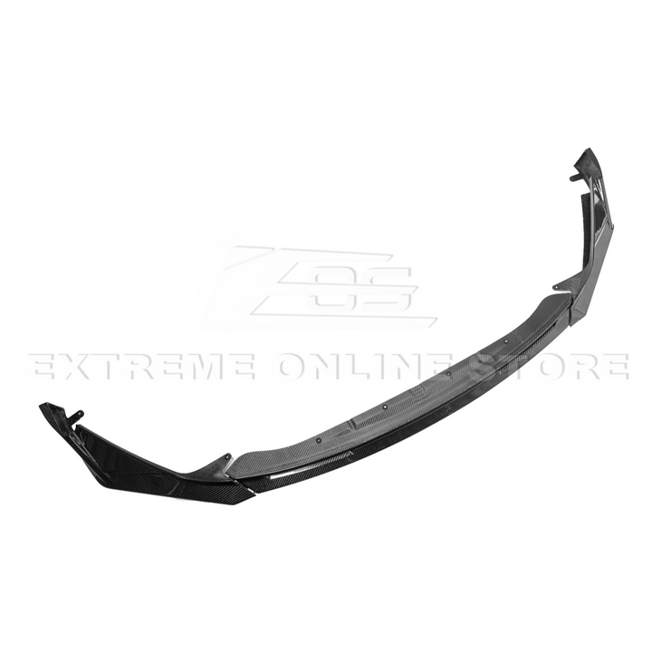 2021-Up BMW G82 G83 M4 VRS Carbon Fiber Front Splitter Lip &amp; Side Skirts