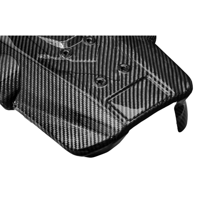 2025-Present Corvette C8 ZR1 | Dry Carbon Fiber Rear Engine Cover (One-Piece)