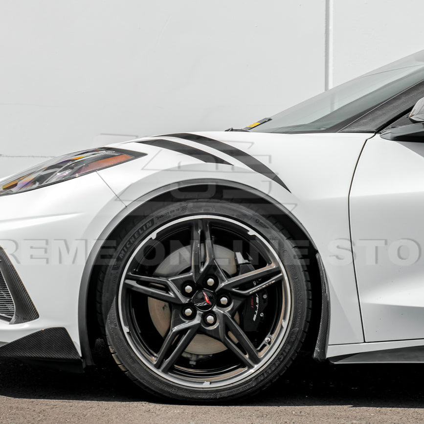 Chevrolet Corvette C8 DRY CARBON FIBER Side Wheel Fender