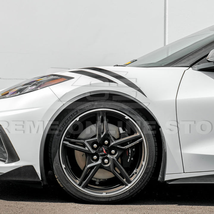 Chevrolet Corvette C8 DRY CARBON FIBER Side Wheel Fender