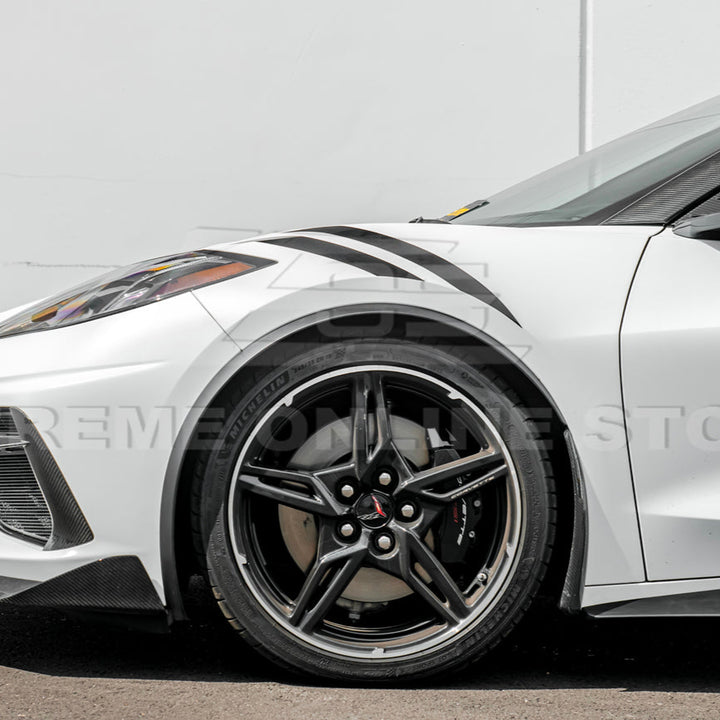 Chevrolet Corvette C8 DRY CARBON FIBER Side Wheel Fender