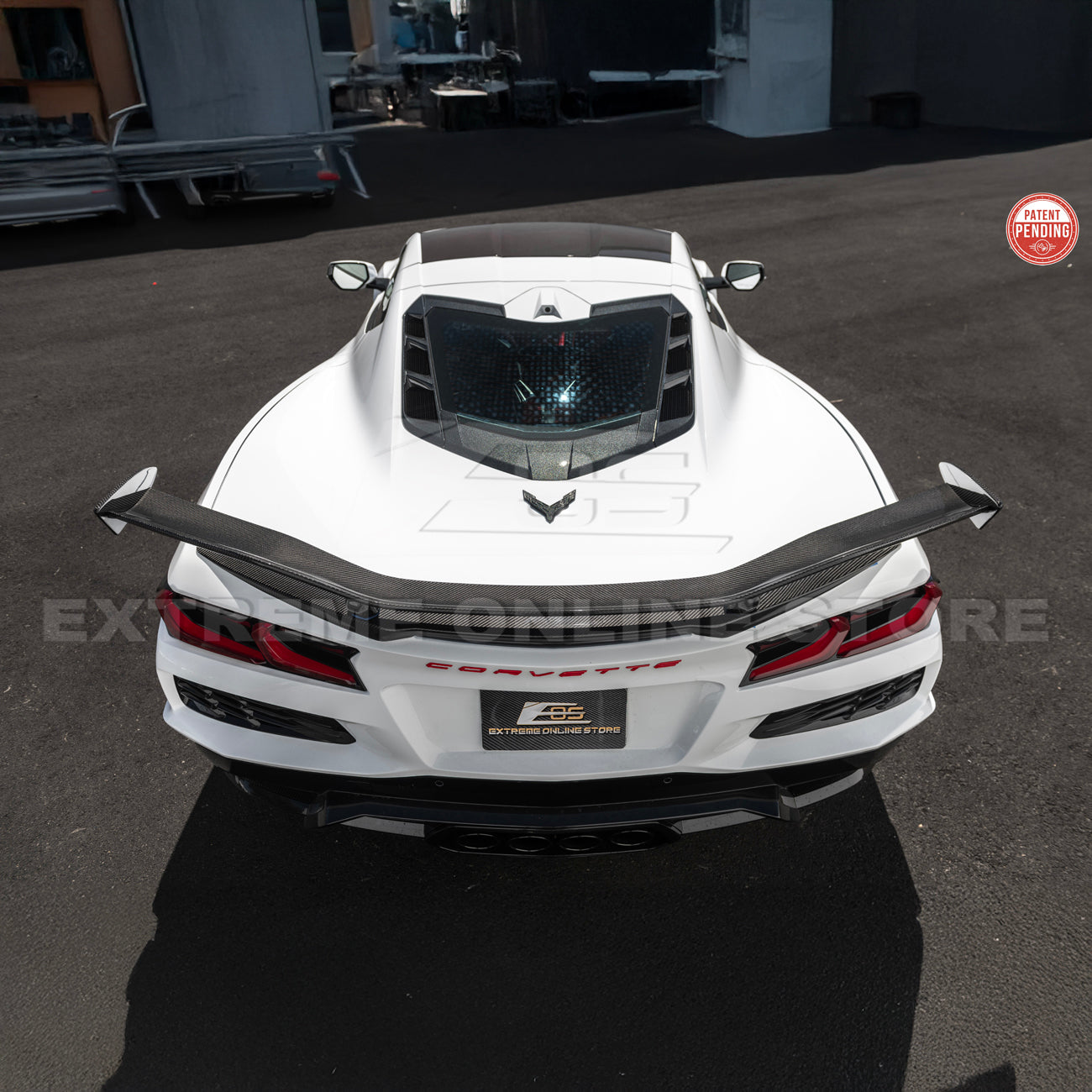 Corvette C8 Z06 Conversion Rear High Wing
