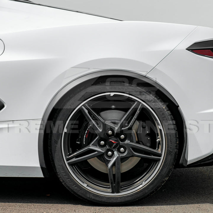 Chevrolet Corvette C8 DRY CARBON FIBER Side Wheel Fender