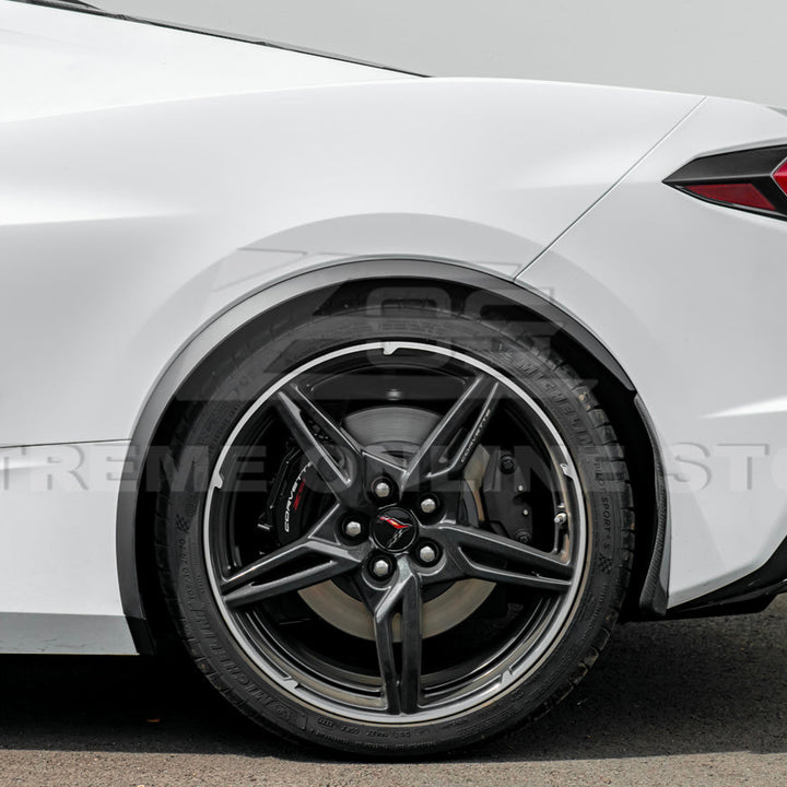 Chevrolet Corvette C8 DRY CARBON FIBER Side Wheel Fender