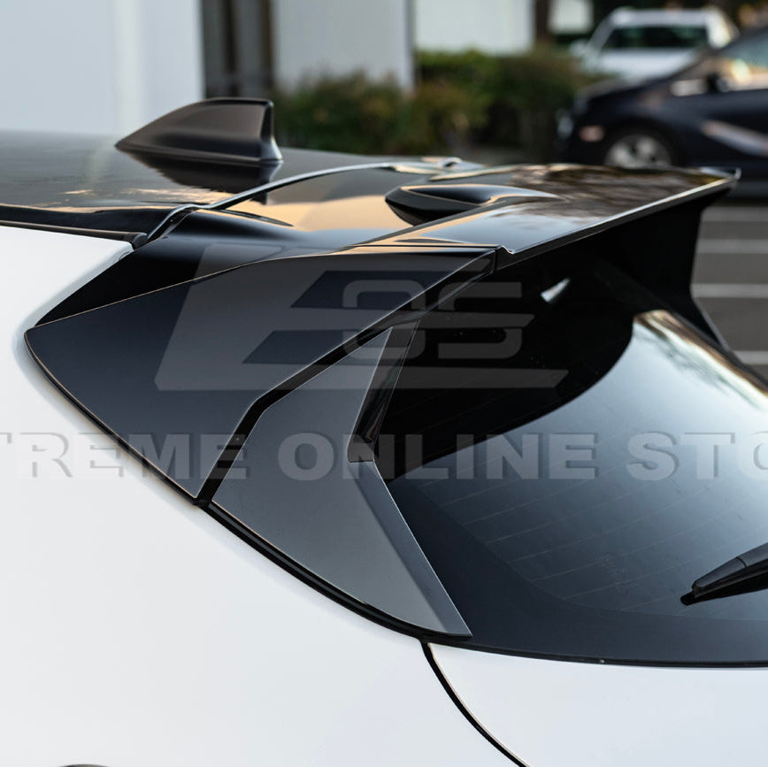 2025-Up Toyota GR Corolla Glossy Black Front Lip Side Skirts Rear Wing Spoiler