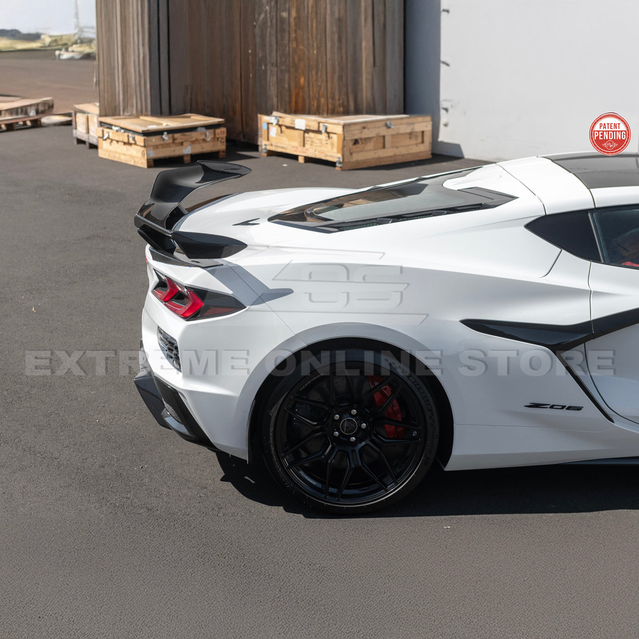 Corvette C8 Z06 Conversion Rear High Wing