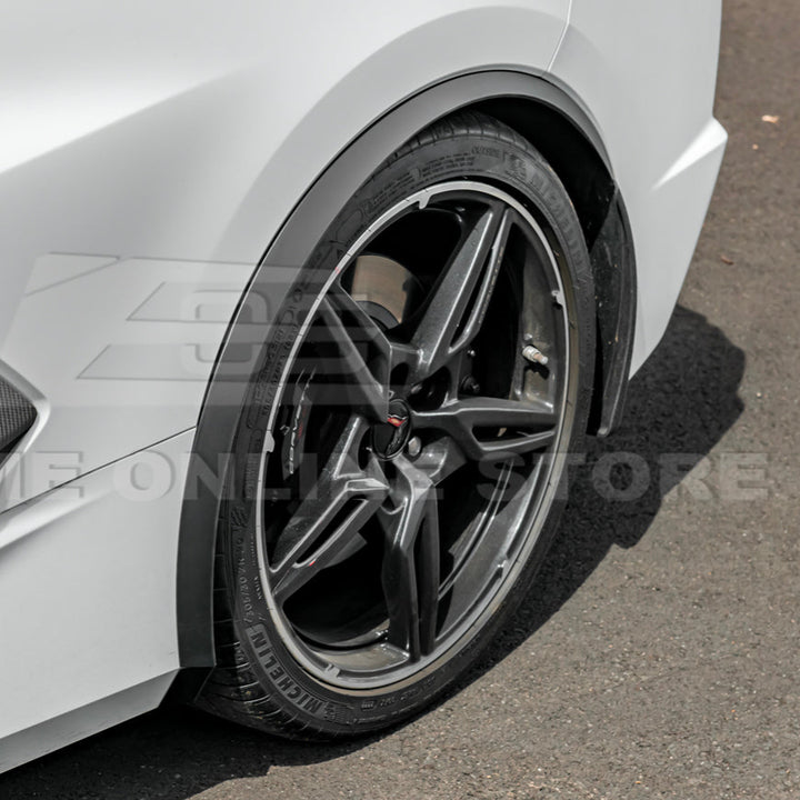Chevrolet Corvette C8 DRY CARBON FIBER Side Wheel Fender