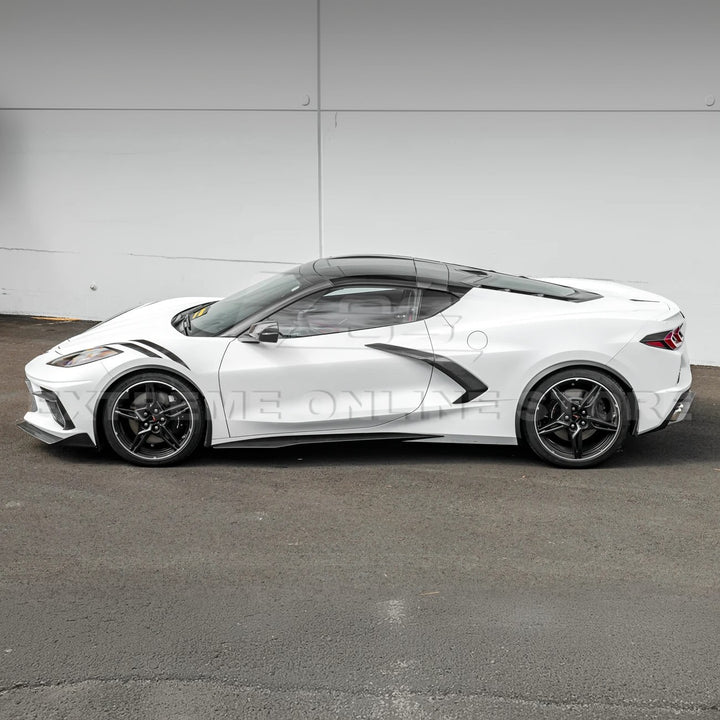 Chevrolet Corvette C8 DRY CARBON FIBER Side Wheel Fender