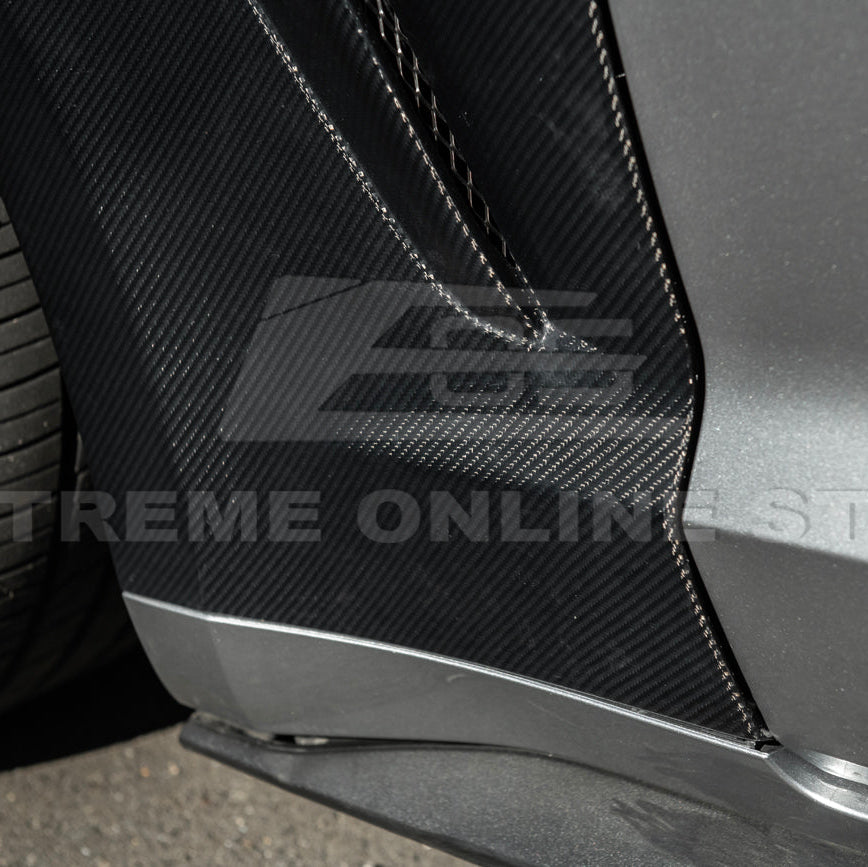 2018-23 Ford Mustang S550 | GTD Style Primed Black Front Side Vented Fenders
