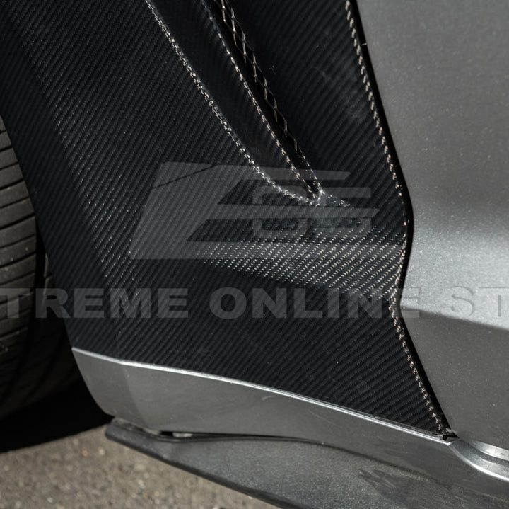 2018-23 Ford Mustang S550 | GTD Style Primed Black Front Side Vented Fenders