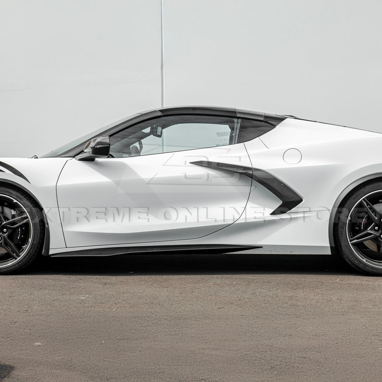 Chevrolet Corvette C8 Z06 Conversion Side Skirts