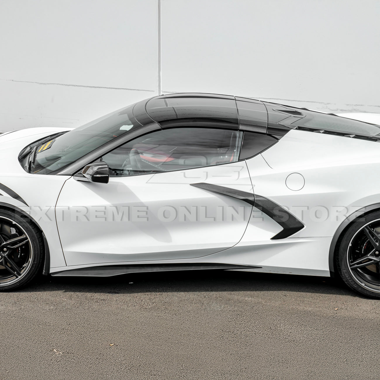 Chevrolet Corvette C8 Z06 Conversion Side Skirts