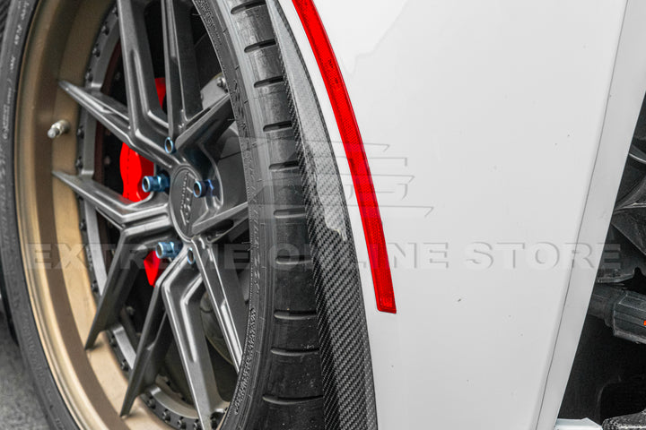 Corvette C7 Extended Rear Splash Guards Mud Flaps