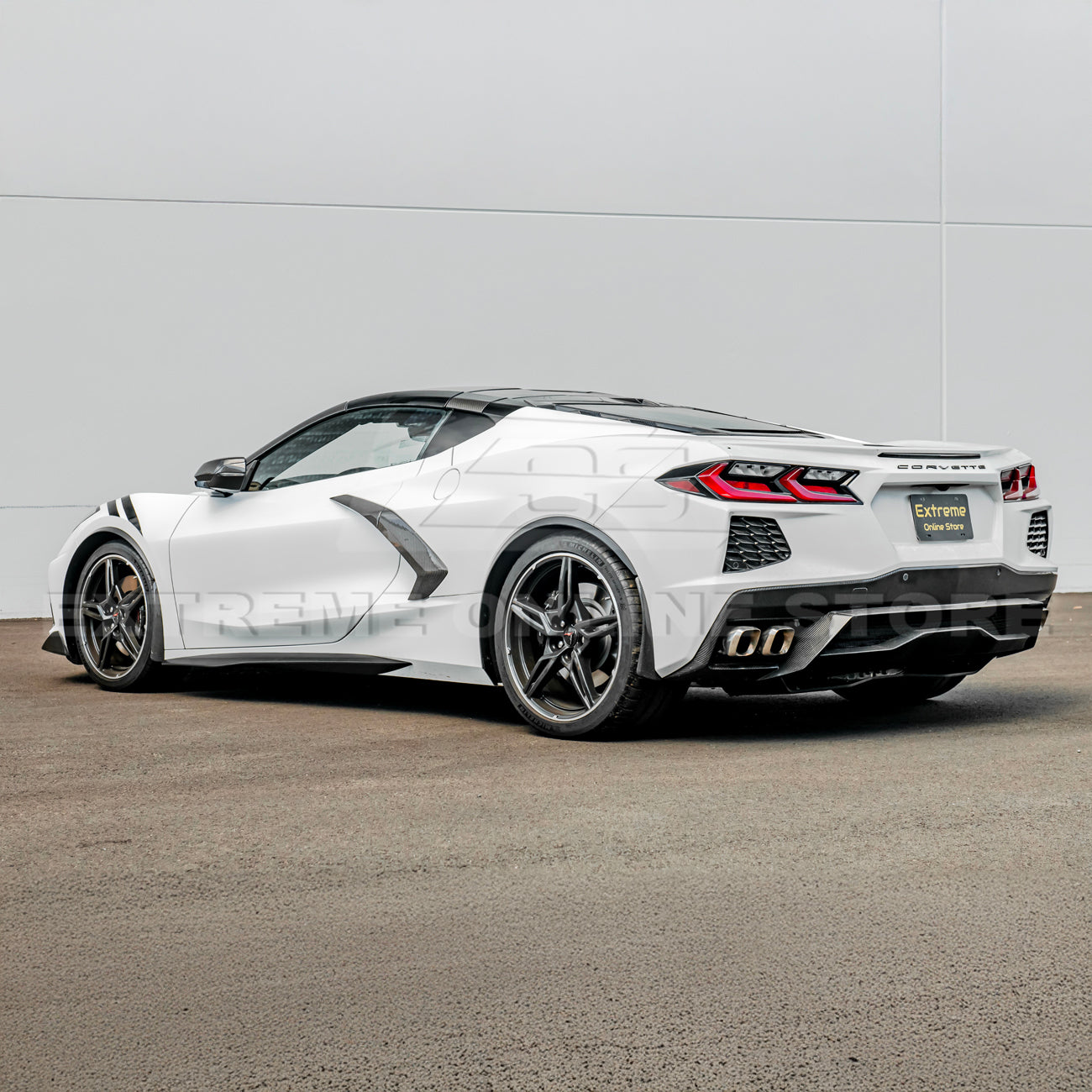 Chevrolet Corvette C8 Z06 Conversion Side Skirts