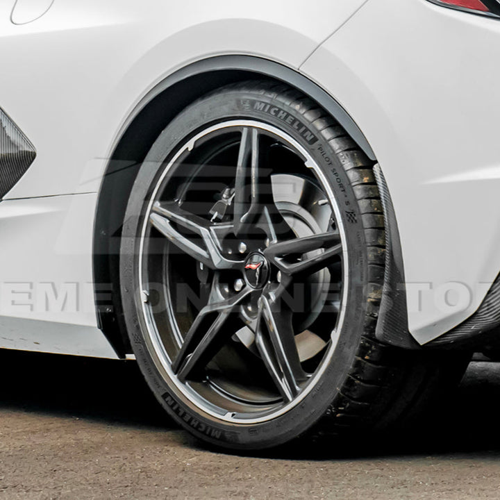 Chevrolet Corvette C8 DRY CARBON FIBER Side Wheel Fender