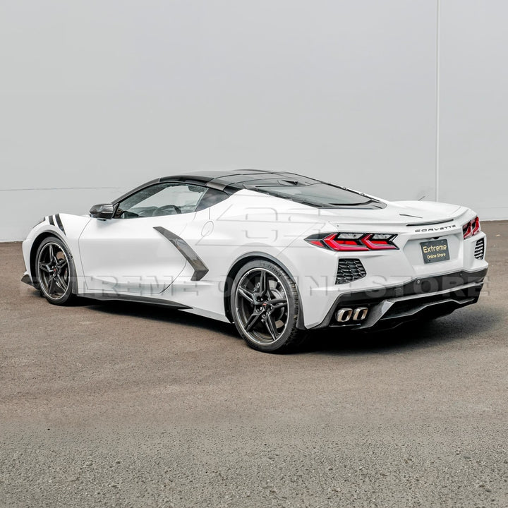 Chevrolet Corvette C8 DRY CARBON FIBER Side Wheel Fender