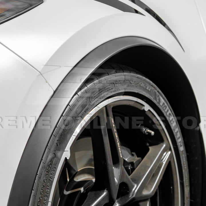 Chevrolet Corvette C8 DRY CARBON FIBER Side Wheel Fender