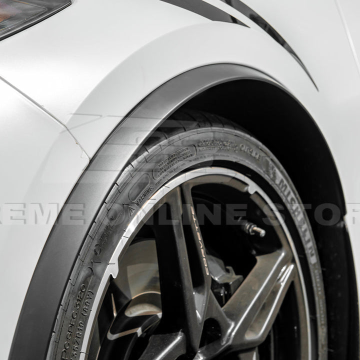 Chevrolet Corvette C8 DRY CARBON FIBER Side Wheel Fender
