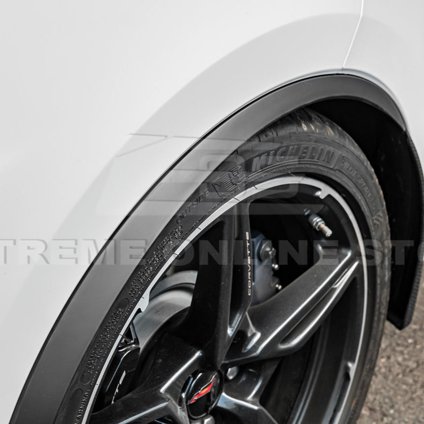 Chevrolet Corvette C8 DRY CARBON FIBER Side Wheel Fender