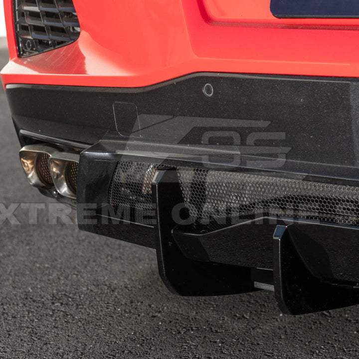 Corvette C8 Rear Bumper Add-On Diffuser Lip