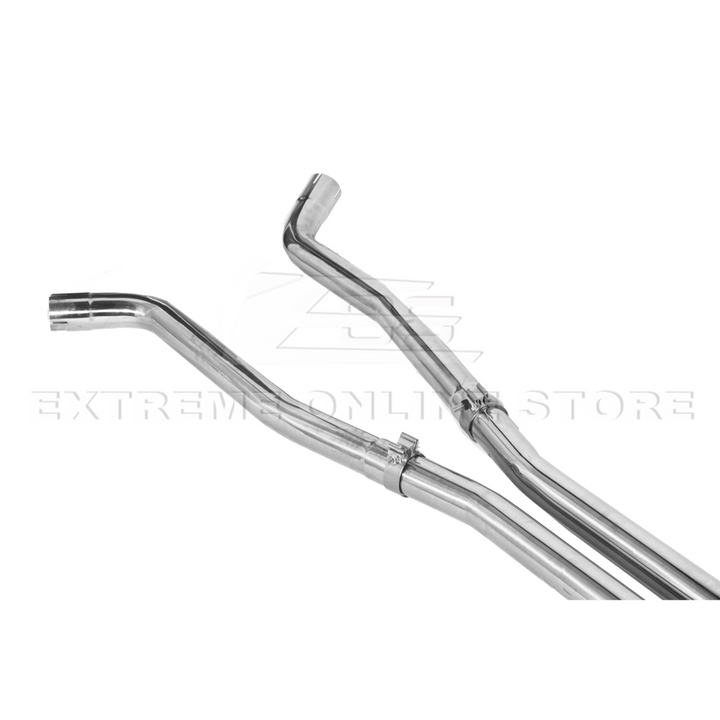 2009-2014 Cadillac CTS-V Long Tube Headers &amp; Resonated Mid Pipe