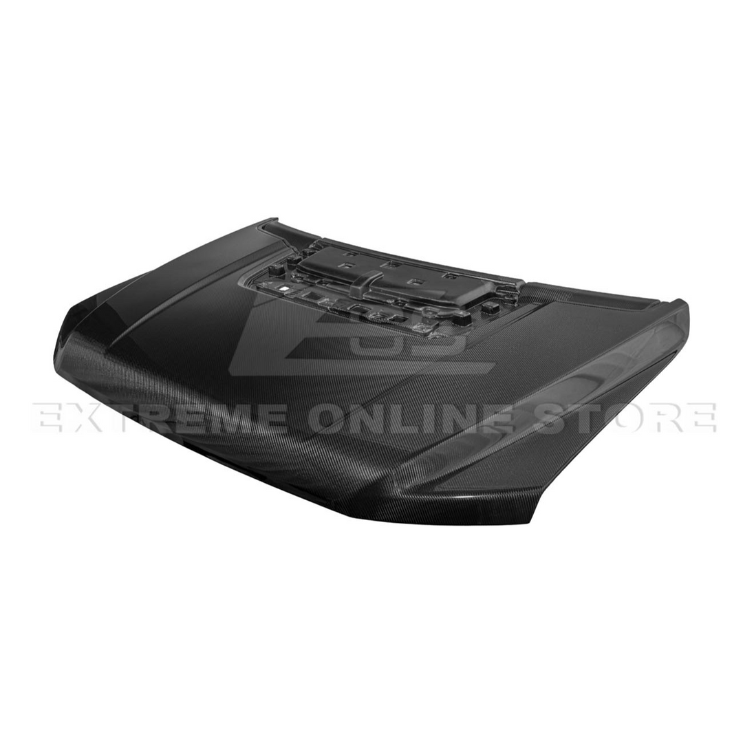 2021-Up F-150 Raptor Carbon Fiber Hood Cover