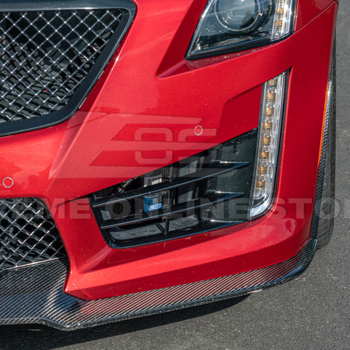 2016-19 Cadillac CTS-V Front Splitter &amp; Side Wheel