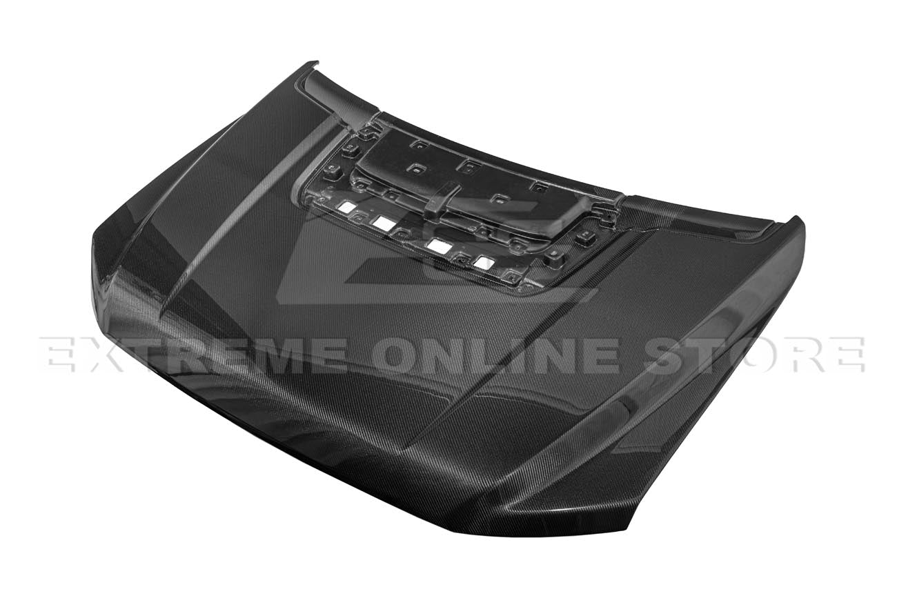 2021-Up F-150 Raptor Carbon Fiber Hood Cover