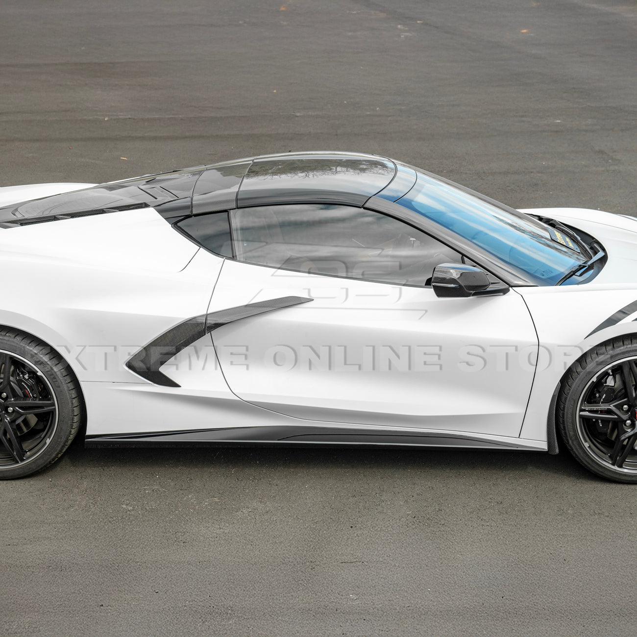 Corvette C8 EOS Performance Side Skirts
