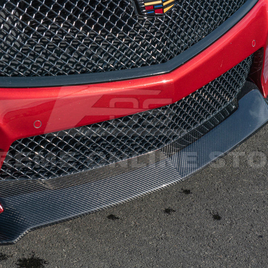 2016-19 Cadillac CTS-V Front Splitter &amp; Side Wheel