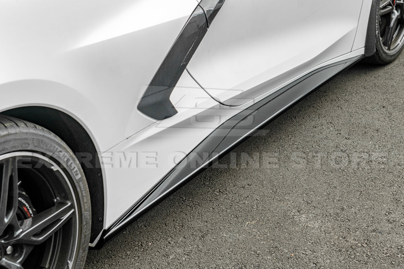 Chevrolet Corvette C8 Side Skirts Rocker Panels