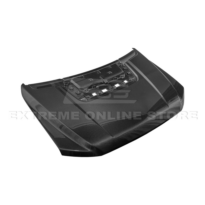 2021-Up F-150 Raptor Carbon Fiber Hood Cover