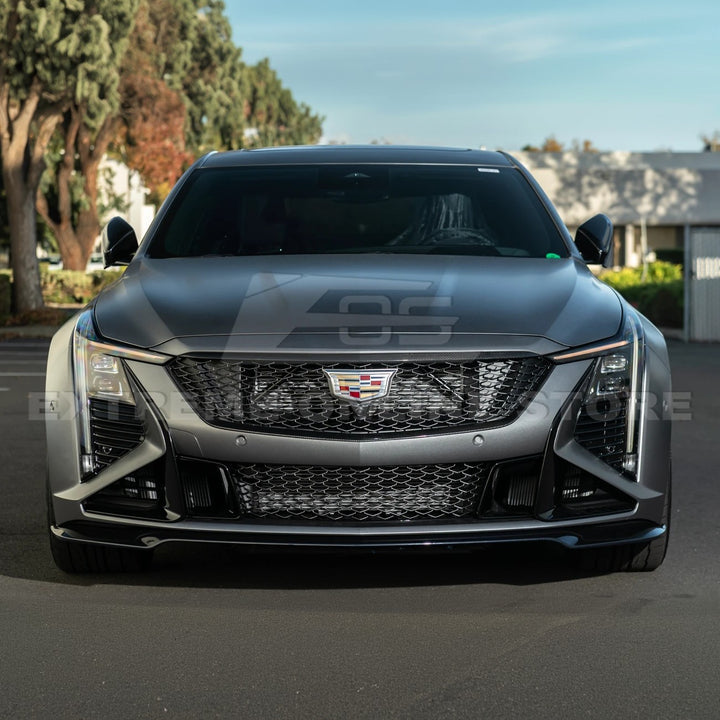 2025-Up Cadillac CT5-V Blackwing | DRY CARBON FIBER Front Lower Grille Trim Insert