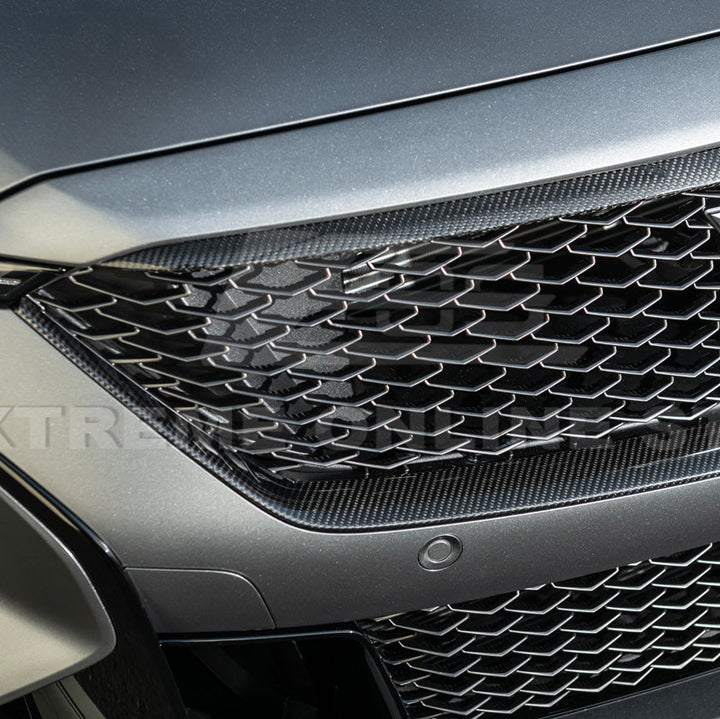 2025-Up Cadillac CT5-V Blackwing | DRY CARBON FIBER Front Lower Grille Trim Insert