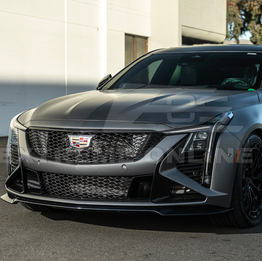2025-Up Cadillac CT5-V Blackwing | DRY CARBON FIBER Front Lower Grille Trim Insert