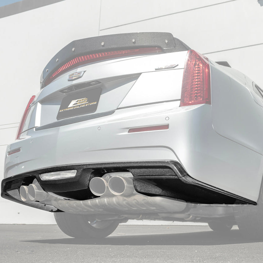 2016-19 Cadillac ATS-V Factory Style Rear Bumper Diffuser Lip