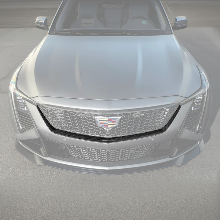 2025-Up Cadillac CT5-V Blackwing | DRY CARBON FIBER Front Lower Grille Trim Insert