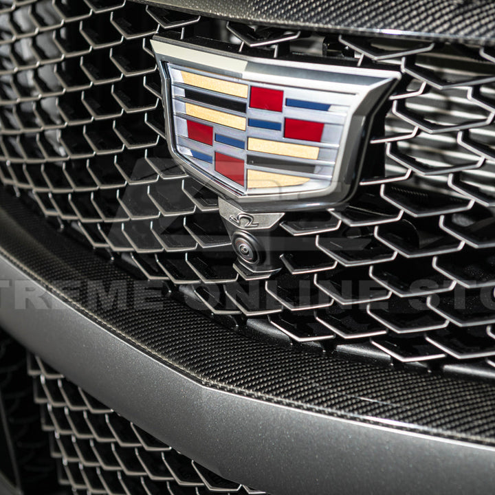 2025-Up Cadillac CT5-V Blackwing | DRY CARBON FIBER Front Lower Grille Trim Insert