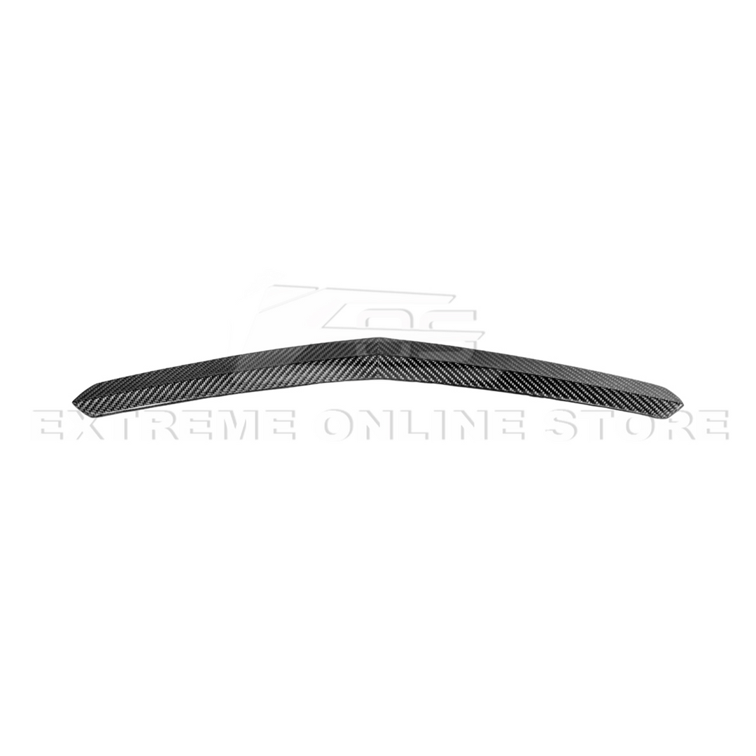 2015-19 Cadillac ATS ATS-V Coupe DRY CARBON FIBER Rear Trunk Applique Insert Trim