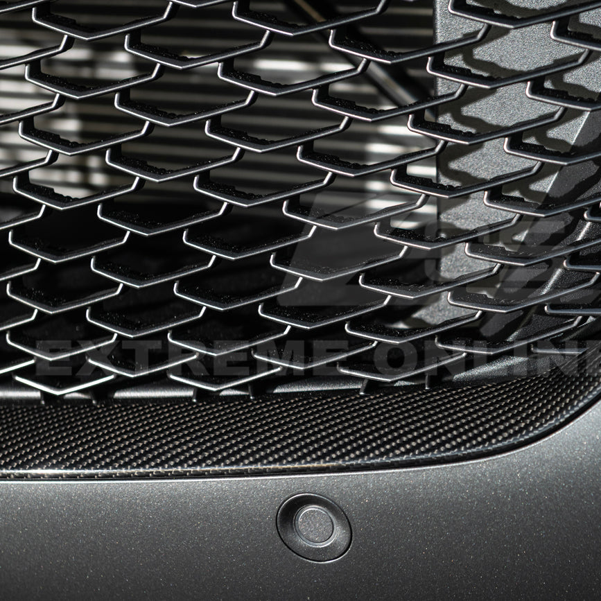 2025-Up Cadillac CT5-V Blackwing DRY CARBON FIBER Front Upper &amp; Lower Grille Trim