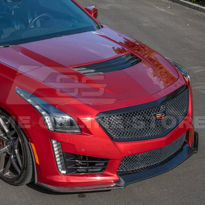 2016-19 Cadillac CTS-V Front Splitter &amp; Side Wheel